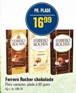 Otto Duborg Ferrero Rocher chokolade tilbud