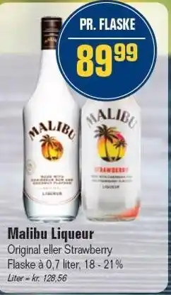 Otto Duborg Malibu Liqueur tilbud