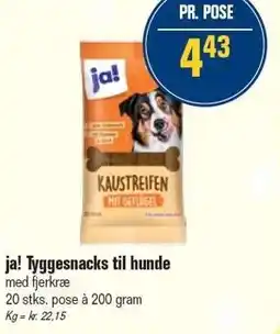 Otto Duborg ja! Tyggesnacks til hunde tilbud
