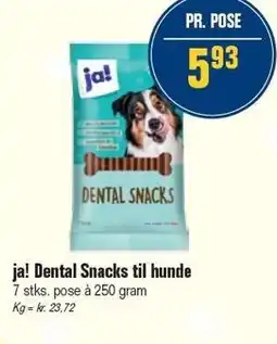 Otto Duborg ja! Dental Snacks til hunde tilbud