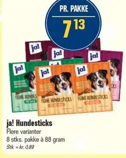 Otto Duborg ja! Hundesticks tilbud