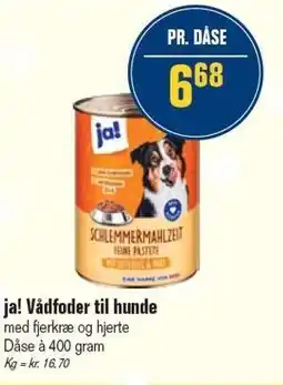 Otto Duborg ja! Vådfoder til hunde tilbud