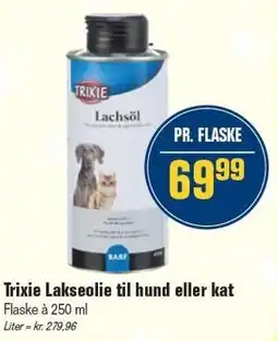 Otto Duborg Trixie Lakseolie til hund eller kat tilbud
