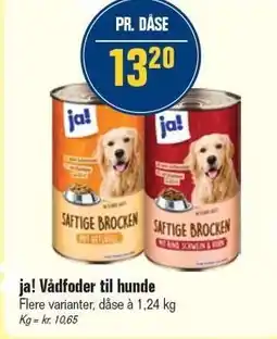 Otto Duborg ja! Vådfoder til hunde tilbud