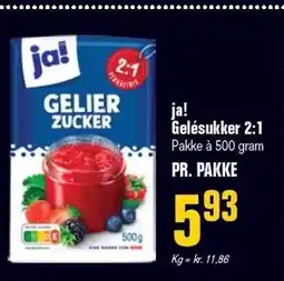 Otto Duborg ja! Gelésukker 2:1 tilbud