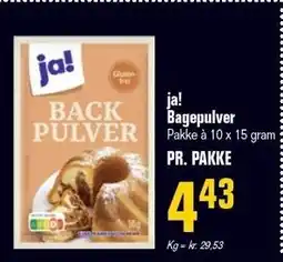 Otto Duborg ja! Bagepulver tilbud