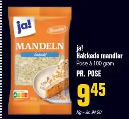 Otto Duborg ja! Hakkede mandler tilbud