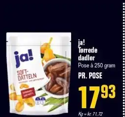 Otto Duborg ja! Tørrede dadler tilbud