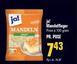 Otto Duborg ja! Mandelflager tilbud