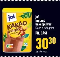 Otto Duborg ja! Instant kakaopulver tilbud