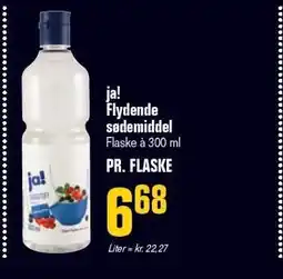 Otto Duborg ja! Flydende sødemiddel tilbud