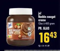 Otto Duborg ja! Nødde-nougat creme tilbud