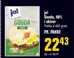 Otto Duborg ja! Gouda, 48% i skiver tilbud