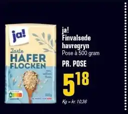 Otto Duborg ja! Finvalsede havregryn tilbud