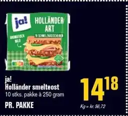Otto Duborg ja! Holländer smelteost tilbud