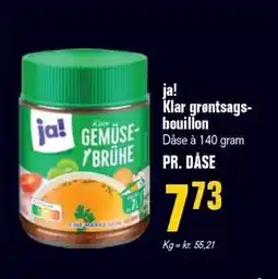 Otto Duborg ja! Klar grøntsagsbouillon tilbud