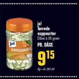 Otto Duborg ja! Tørrede suppeurter tilbud