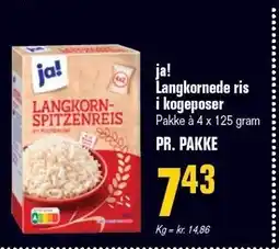Otto Duborg ja! Langkornede ris i kogeposer tilbud