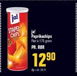 Otto Duborg ja! Paprikachips tilbud