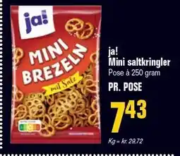 Otto Duborg ja! Mini saltkringler tilbud