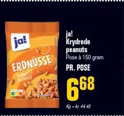 Otto Duborg ja! Krydrede peanuts tilbud