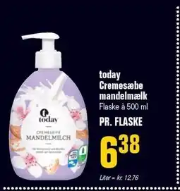 Otto Duborg today Cremesæbe mandelmælk tilbud