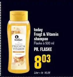 Otto Duborg today Frugt & Vitamin shampoo tilbud