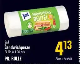Otto Duborg ja! Sandwichposer tilbud