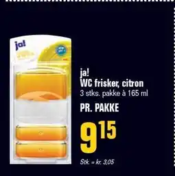 Otto Duborg ja! WC frisker, citron tilbud