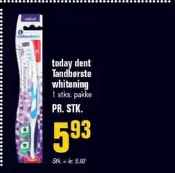 Otto Duborg today dent Tandbørste whitening tilbud