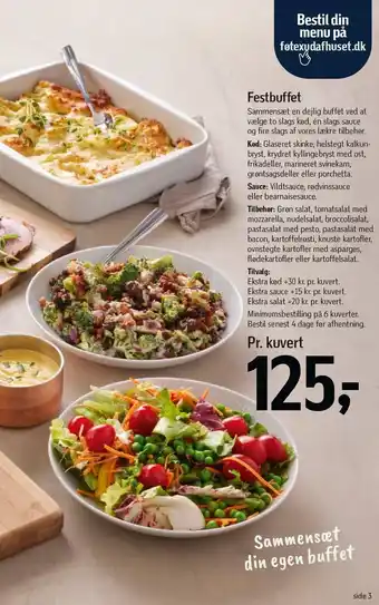 Føtex Festbuffet tilbud