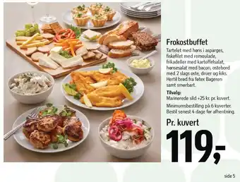 Føtex Frokostbuffet tilbud