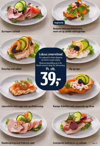 Luksus smørrebrød