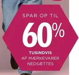 Salling SPAR OP TIL 60% PÅ tusindvis af mærkevarer tilbud