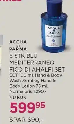 Salling BLU MEDITERRANEO FICO DI AMALFI SET tilbud