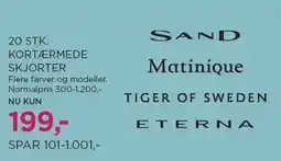 Salling KORTÆRMEDE SKJORTER tilbud