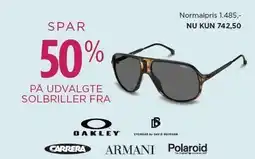 Salling SPAR 50% PÅ UDVALGTE SOLBRILLER tilbud