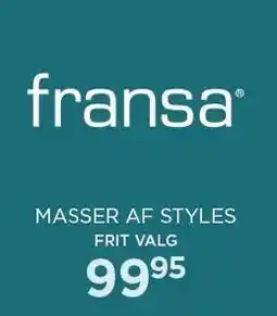 Salling Fransa - masser af styles tilbud