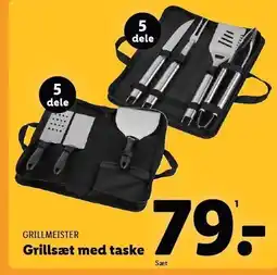 Lidl Grillsæt med taske tilbud