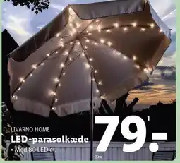Lidl LED-parasolkæde tilbud