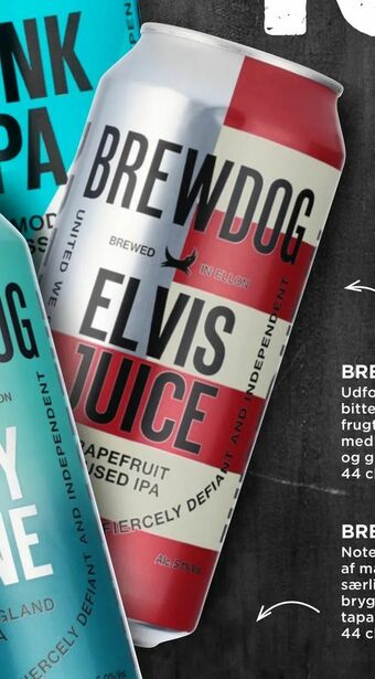 MENY Brewdog elvis juice tilbud
