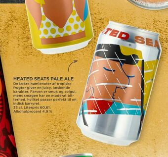 MENY Heated seats pale ale tilbud