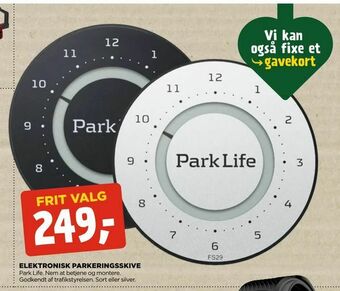 jem & fix Elektronisk parkeringsskive tilbud