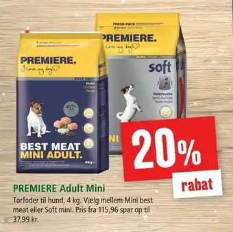 Maxi Zoo PREMIERE Adult Mini tilbud