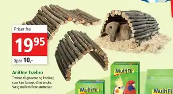 Maxi Zoo AniOne Træbro tilbud