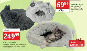 Maxi Zoo FLUFFY kattehule tilbud