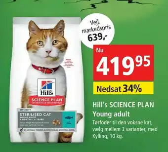 Maxi Zoo Hill‘s SCIENCE PLAN Young adult tilbud