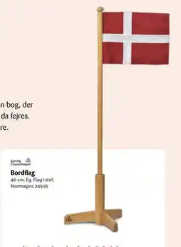 Kop & Kande Bordflag tilbud