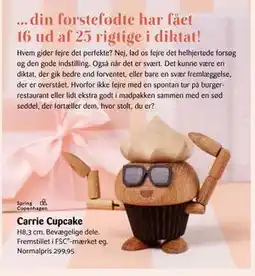 Kop & Kande Carrie Cupcake tilbud