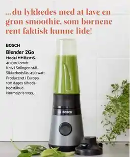 Kop & Kande Blender 2Go tilbud